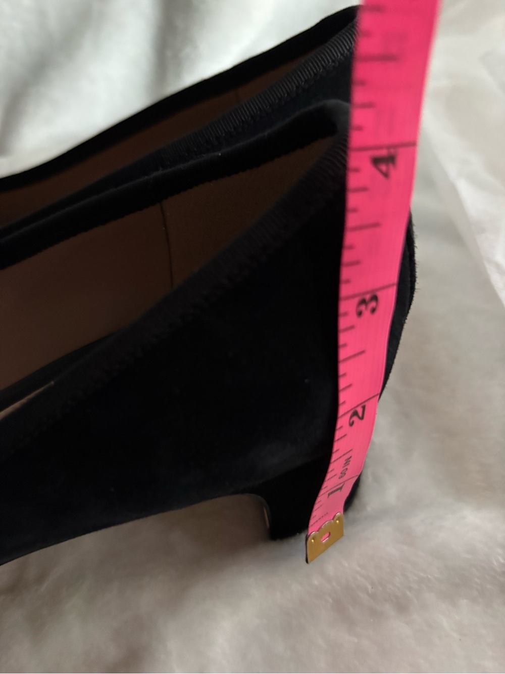 Sam Edelman Rinda Pointed Almond Toe Ballet Low Heel Pumps Black Size 10 - Picture 14 of 14